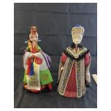 2 - Doll Figurines - Russian & Japanese