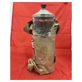 Barbicide disinfectant bottle old, 4 Barbers combs