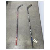 2 Hockey Sticks