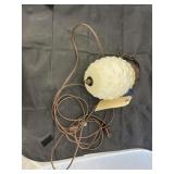 Vintage Hanging Elec Lamp