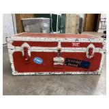Small Trunk w/Tray 32"L x 16"W x 13"H