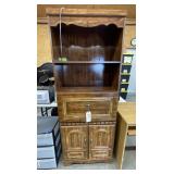 Secretary Desk - Lighted - 27"L x 17"W x 72"H