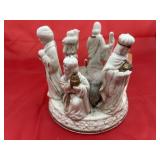 Nativity Candle Holder