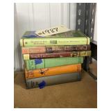 6 Assorted Hardback Books