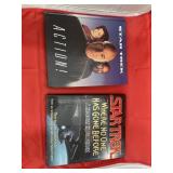 2 Pcs - Star Treck Hardback Books