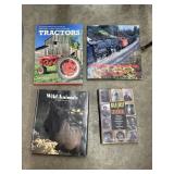 4 Assorted Hardback Books