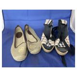 2 Pr Ladie's Shoes - Michael Koors & Burberry