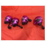 4 Zebco Reels