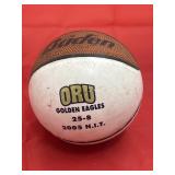 ORU Golden Eagles Scott Sutton signed mini ball