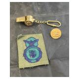 Whistle US Pin & Badge