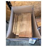 12 oak slabs planed & sanded