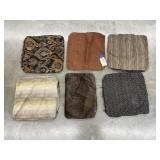 6 - Assorted Throw Pillow Covers