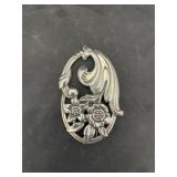 Sterling 1940 Norseland Coro PIn 14.5g