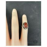 925 - Navajo Cornelian Ring