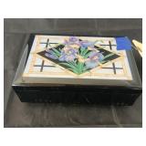 Flowered Music Jewelry Box Works