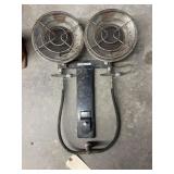 Dual Burner Propane Heater