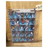 Uncut Sheet of NBA Collector's Edge Sports Cards