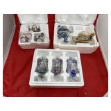 3 Pcs - Illuminated Hummel & Ornaments