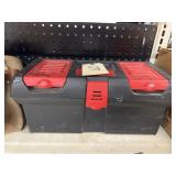 Tool box plastic w/contents