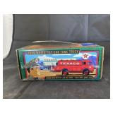 Texaco 1949 White Tilt Cab Tank Bank in Box