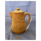 Pottery Pitcher w/Lid