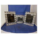 3 - Assorted Pic Frames - NEW