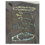 Blue Costume Necklaces