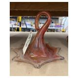 Glass Swan Party Tray/Dï¿½cor