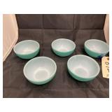 5 Fireking Bowls