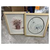2 Pcs - Framed Wall Art