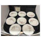 9 Pcs - Noritake Saucers - 8 Plates