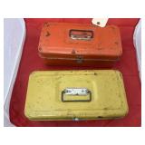 2 Metal Toolboxes