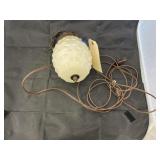 Vintage Hanging Elec Lamp