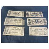 Confederate bank notes reproduction