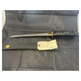 Shinwa Tanto Katana 12 1/2' blade Damascus Steel