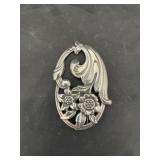 Sterling 1940 Norseland Coro PIn 14.5g