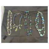 Blue Costume Necklaces