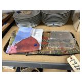 6 Pc - Napkin Holder - Placemat - Coca Cola Tin