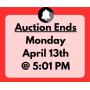 Apr 13 - Multi Estate Online Only auction