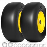 Ronpow 13x5.00-6 Flat Free Lawn Mower Tire And Whe