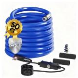 50Ft. Heated Water Hose For RV, -45Degree Freeze P