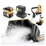 Cordless Snow Shovels With Wheels- 17", 26