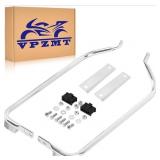 Chrome Saddlebag Support Brackets For Harley David