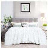Extra Large Decorative Fluffy Faux Fur Blanket, Qu