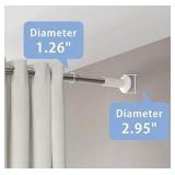 Tension Shower Rod, Spring Tension, Rust Resistant