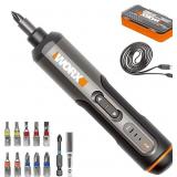 Worx 4v Max Lithium Screwdriver - Charge Cord, Tip