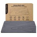 Stone Bath Mat- Non Slip Diatomaceous Earth Shower