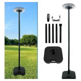 Solar Portable 3 Color Outdoor Post Light - 92" P
