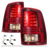 1 Pair Sport Type Tail Light Compatible with Dodge