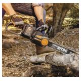 Worx 40V Brushless Cordless 16" Chainsaw, 2 Batte